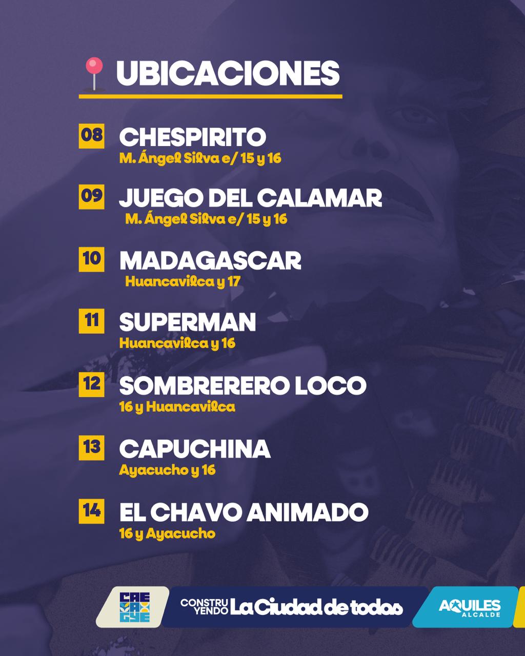 Ubicación de Monigotes Gigantes 2/3